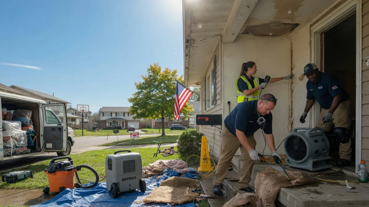 Water Damage Restoration in Bloomington, TX near me